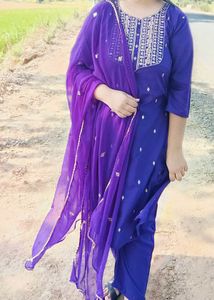 beautiful kurti+pant +dupatta #Offer