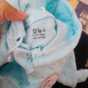 Baby Blue Woolen Set