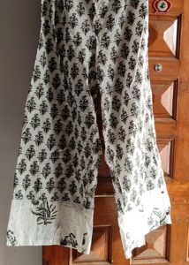 Pure Cotton White Kurta Set