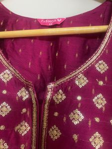 Magenta Kurta