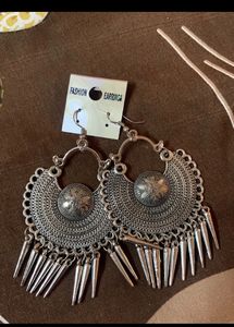 Like New Oxidised Earrings Combo