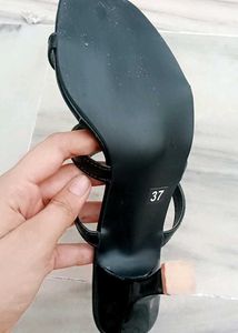 Fashionable Women High Heel Black Party Wear