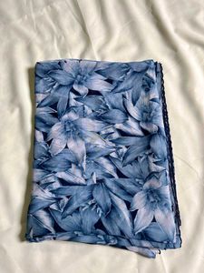 Blue Floral Print And Pink Sarees Coblo Offer 🫴🏻