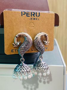 Peru Jewel Jhumka Earrings
