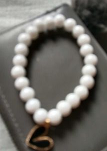 Beaded Heart Bracelet