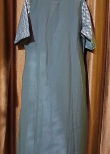 Janasya Branded Silk Kurti Size 40