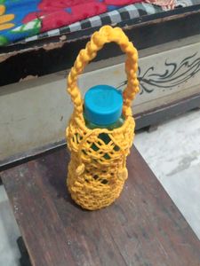 Handmade Macrame Water Bottle Holder