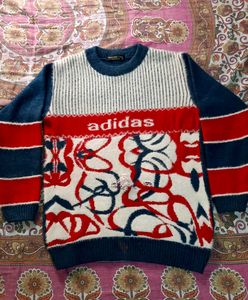 Boys Woolen Multicolor Sweater
