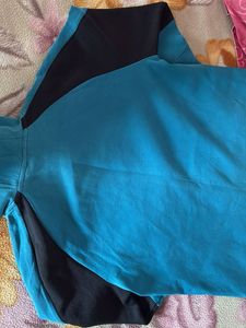 Puma Blue &amp; Black Hoodie