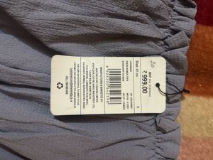 Shein Blue Long Sleeve Top