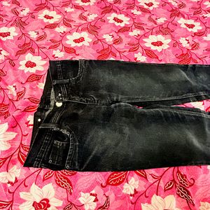 Skin fit jeans | Black