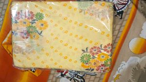 Yellow Floral Saree