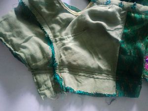 Beautiful Lehenga And Half Saree  No Damage All Go
