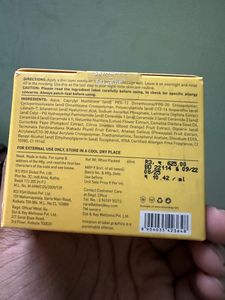 Glow- C Sleep Mask Overnight Recovery