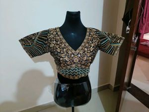 New Black Designer Blouse