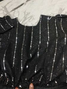 Stylish Black Lehenga Choli