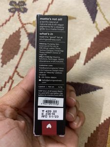 Plum Matterrific Lipstick Shade Pull Me Roser