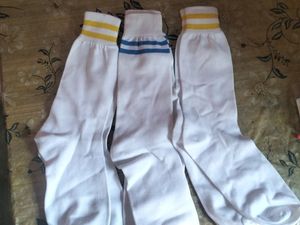 Long White Socks