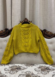Mustard Knit Sweater