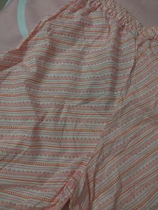 A wide leg pant to be paired with kurti(s)