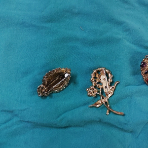 combo saree pins and clips