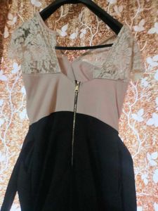 Elegant Lace Detail Dress
