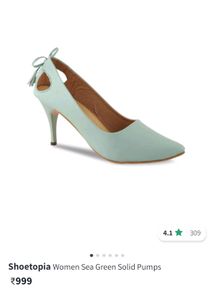 ❗️❗️PRICE DROPPED ❗️❗️SHOETOPIA WOMEN HEEL PUMP☘️