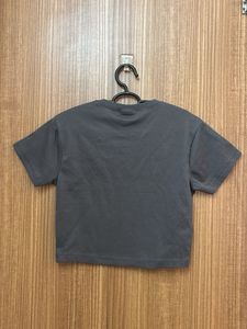 Gray H&amp;M Cropped Tee