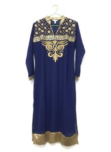 Elegant Blue Embroidered Kurta