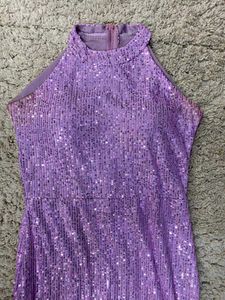 Sparkly Purple Dress