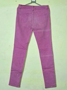 HOT PINK SKINNY JEANS