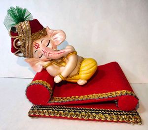 Sleeping Ganesha Figurine