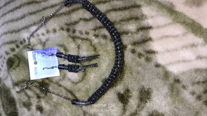 Black Colour Designer Necklace Set