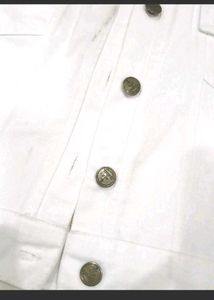 White Denim Jacket