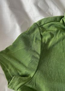 H&amp;M Shimmer Crop Top