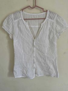 Ivory Blouse Top🛍️🌷