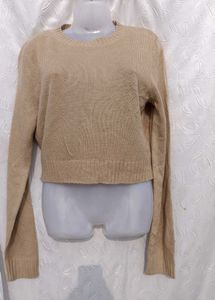 H&amp;m Cropped Knit Sweater