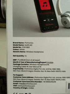 Portronics Wireless Headphone