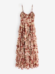 Floral Tiered Maxi Dress