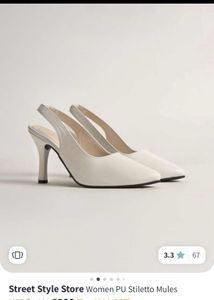 Perfect White Heels 👠