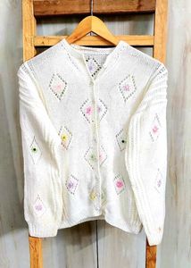Off white Designer Sweater Size-34-36