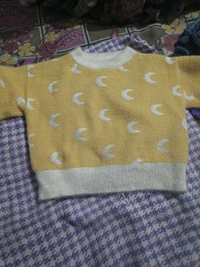 New kids double side wear sweater