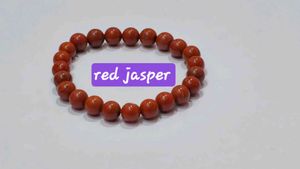 Red Jasper Beaded Bracelet