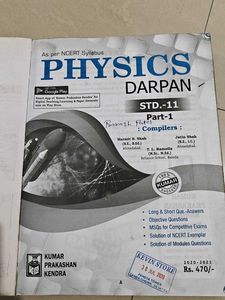 Physics Darpan STD-11 Part-1