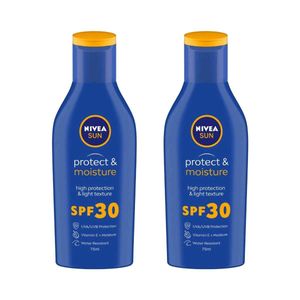 Nivea Sun Protect & Moisture SPF 30  (75 ml) * 2