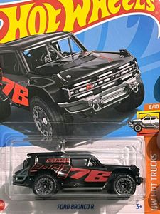 FORD BRONCO R   /  HOT WHEELS  /  1:64