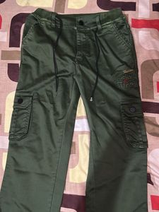 Olive Green Cargo Pants