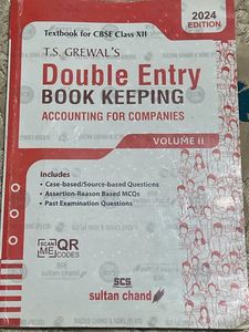 Double Entry Book Keeping