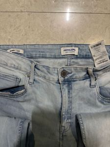 Jack &amp; Jones Skinny Fit Jeans – Light Blue Wash
