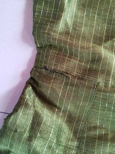 Beautiful Olive Colour Kurti With Dupatta